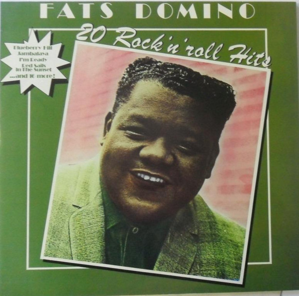 Fats Domino - 20 Rock 'N' Roll Hits (LP, Comp, Mono, RE)
