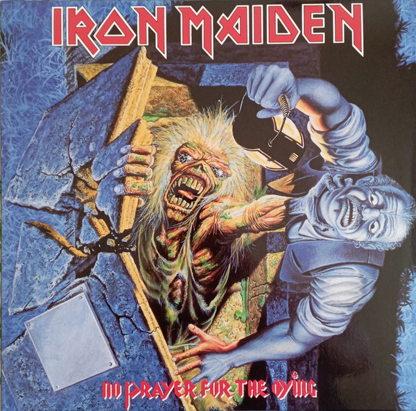 Iron Maiden - No Prayer For The Dying (LP, Album, RE, RM)