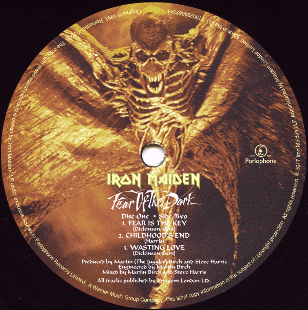Iron Maiden - Fear Of The Dark (2xLP, Album, RE, RM, Gat)