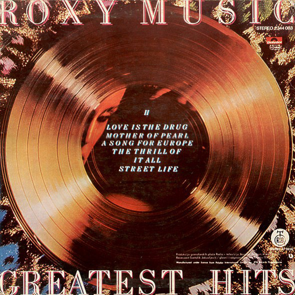 Roxy Music - Greatest Hits (LP, Comp, RE)