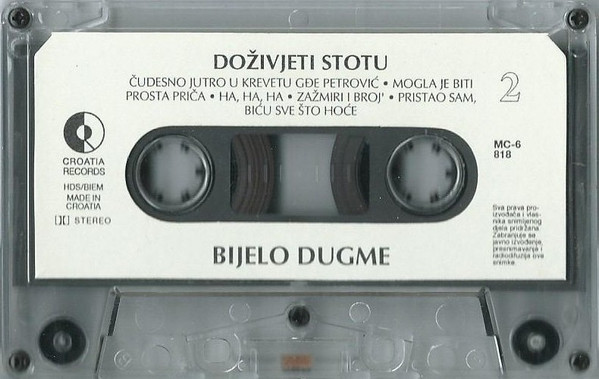 Bijelo Dugme - Doživjeti Stotu (Cass, Album)