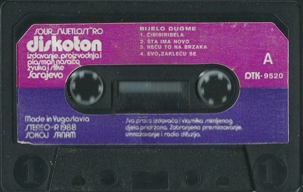 Bijelo Dugme - Ćiribiribela (Cass, Album)
