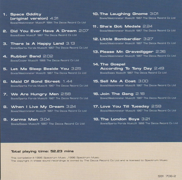 David Bowie - London Boy (CD, Comp, RE)