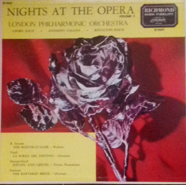 The London Philharmonic Orchestra, Georg Solti, Anthony Collins (2), Royalton Kisch - Nights At The Opera Volume 2 (LP, Album, Mono)