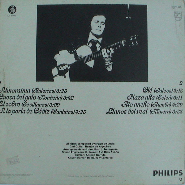Paco De Lucía - Almoraima (LP, Album)