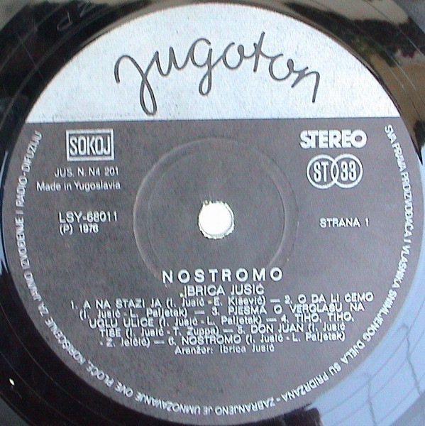 Ibrica Jusić - Nostromo (LP, Album)