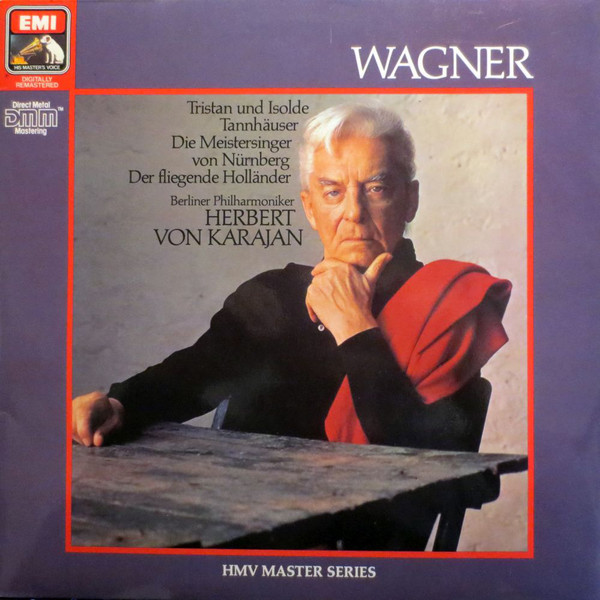 Richard Wagner, Herbert von Karajan, Berliner Philharmoniker - Tristan Und Isolde, Tannhäuser, Die Meistersinger Von Nürnberg, Der Fliegende Holländer (LP, Comp, RM, Smplr, DMM)