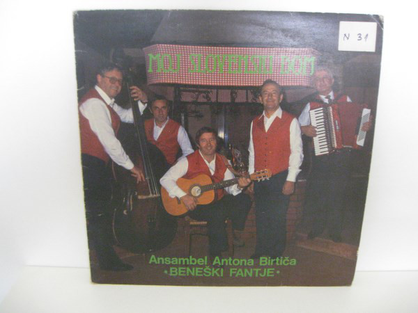 Ansambl Antona Birtiča Beneški Fantje* - Moj Slovenski Dom (LP, Album)