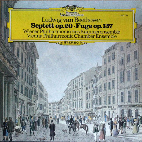 Ludwig van Beethoven - Wiener Philharmonisches Kammerensemble* - Septett, Op.20 • Fuge, Op.137 (LP, Album)