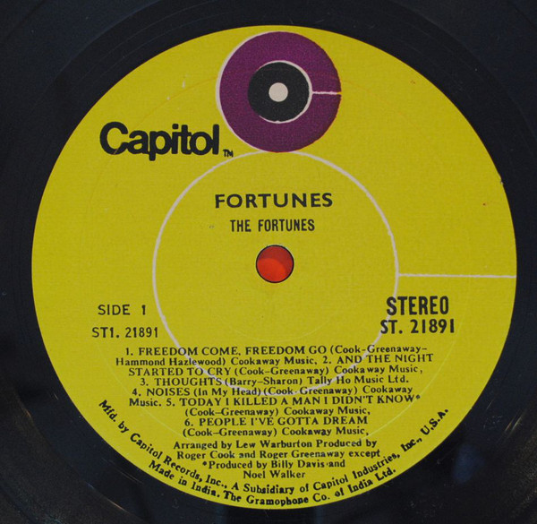 The Fortunes - Fortunes (LP, Comp)