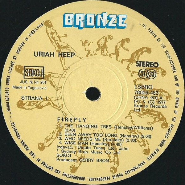 Uriah Heep - Firefly (LP, Album)