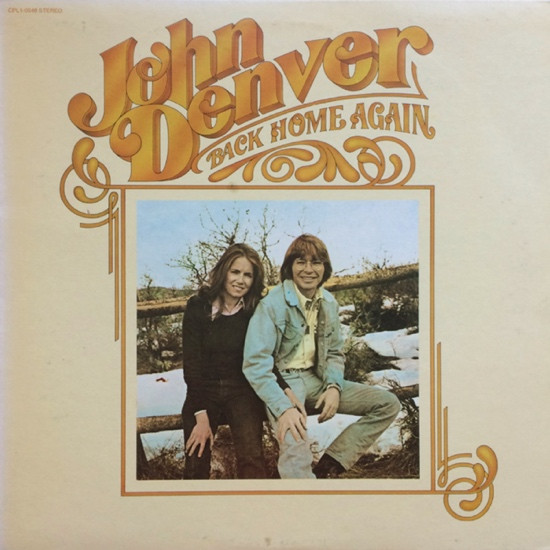 John Denver - Back Home Again (LP, Album, RP)