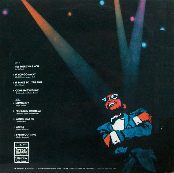 Ray Charles - Come Live With Me (LP, Album)