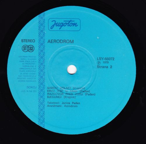Aerodrom - Kad Misli Mi Vrludaju (LP, Album)