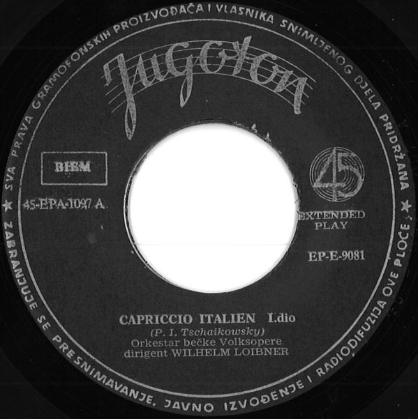 Petar Iljič Čajkovski*, Orkestar Bečke 