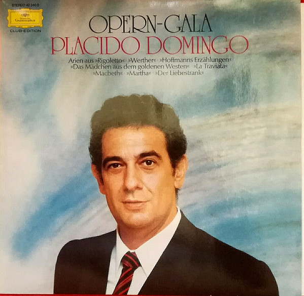 Placido Domingo - Opern-Gala (LP, Comp, Club)
