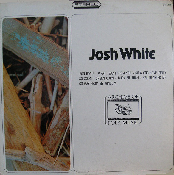 Josh White - Josh White (LP, Album)