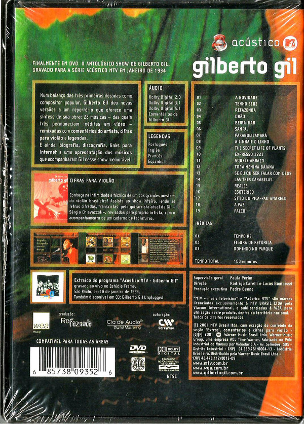 Gilberto Gil - Acustico Mtv (DVD-V, NTSC)