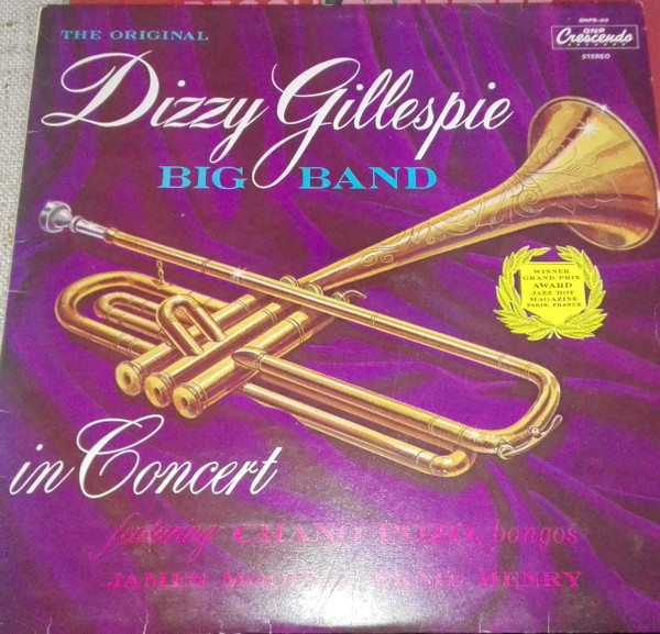 Dizzy Gillespie Big Band - In Concert (LP, Album, RE)