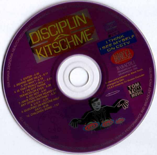 Disciplin A Kitschme - I Think I See Myself On CCTV (CD, Album)