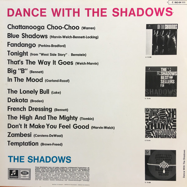 The Shadows - Dance With The Shadows (LP, RE)