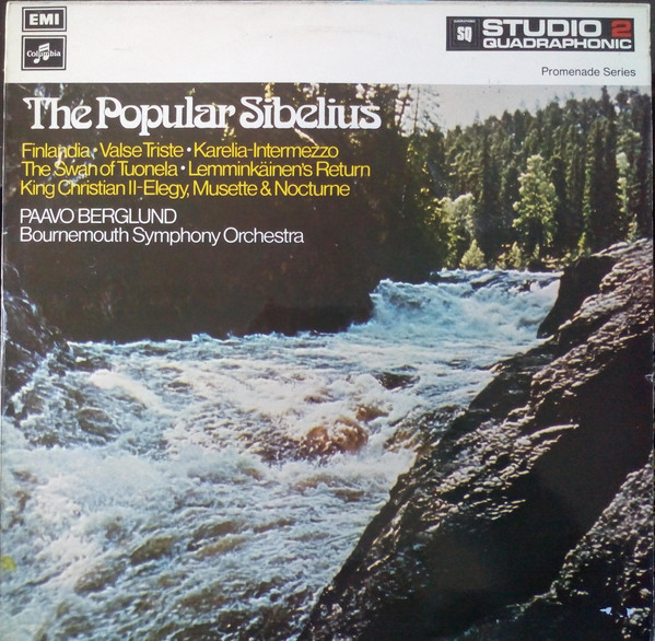 Bournemouth Symphony Orchestra, Paavo Berglund, Jean Sibelius - The Popular Sibelius (LP, Album, Quad)