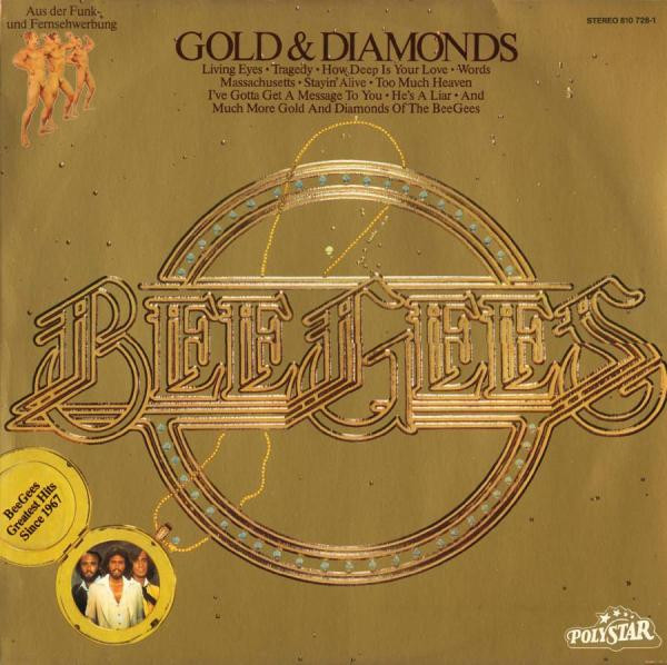 Bee Gees - Gold & Diamonds (LP, Comp)