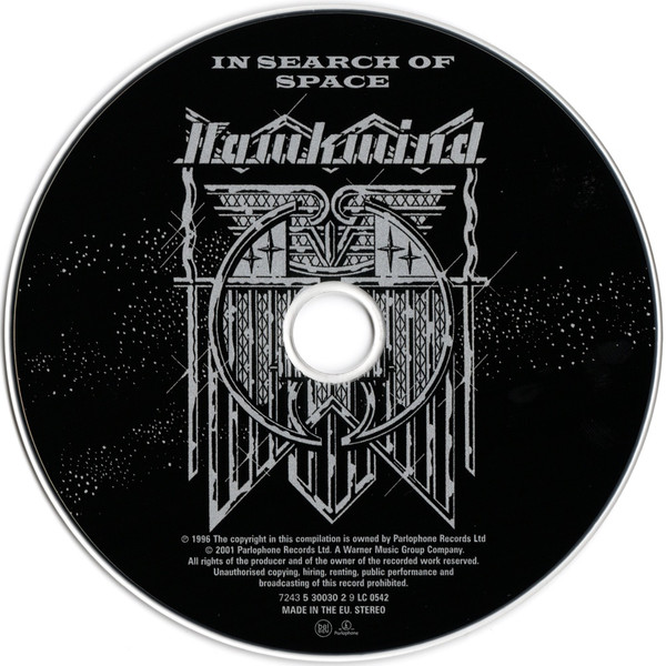 Hawkwind - X In Search Of Space (CD, Album, RE, RM)