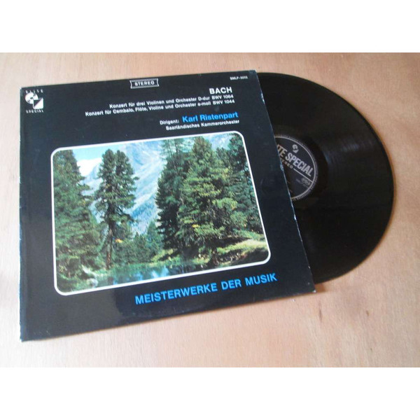 Johann Sebastian Bach - Konzert für drei Violinen und Orchester D-dur BWV 1064  (LP)