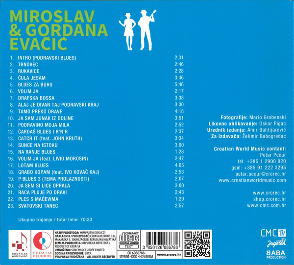 Miroslav* I Gordana Evačić - Greatest Hits Collection (CD, Comp)