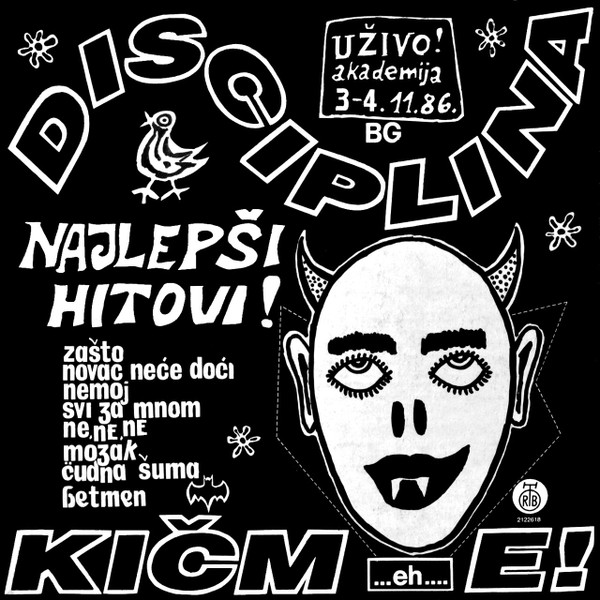 Disciplina Kičme - Uživo! Najlepši Hitovi! (LP, Album)