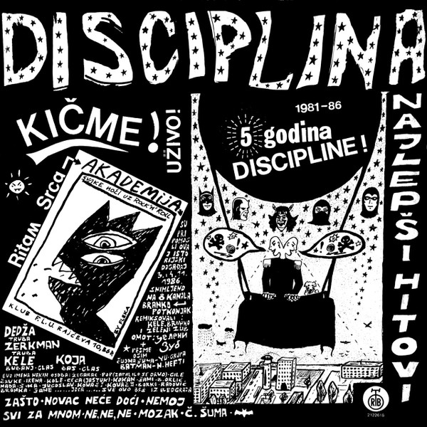 Disciplina Kičme - Uživo! Najlepši Hitovi! (LP, Album)