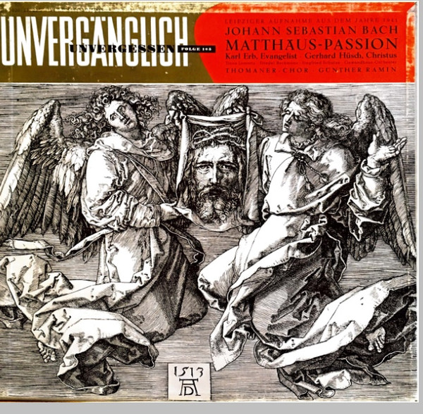 Johann Sebastian Bach, Günther Ramin, Thomanerchor, Gewandhausorchester Leipzig, Karl Erb, Gerhard Hüsch, Tiana Lemnitz, Friedel Beckmann - Matthäus- Passion (3xLP, Mono + Box)