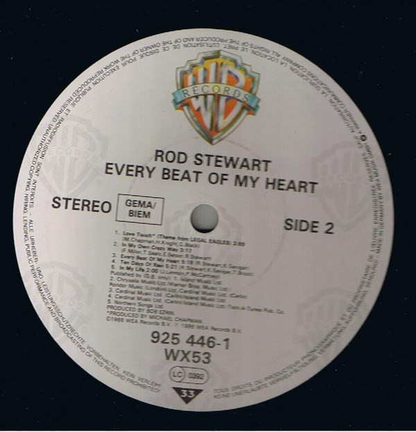 Rod Stewart - Every Beat Of My Heart (LP, Album)