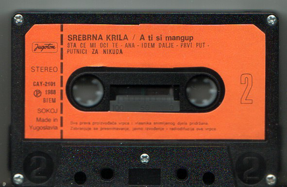 Srebrna Krila - Mangup (Cass, Album)