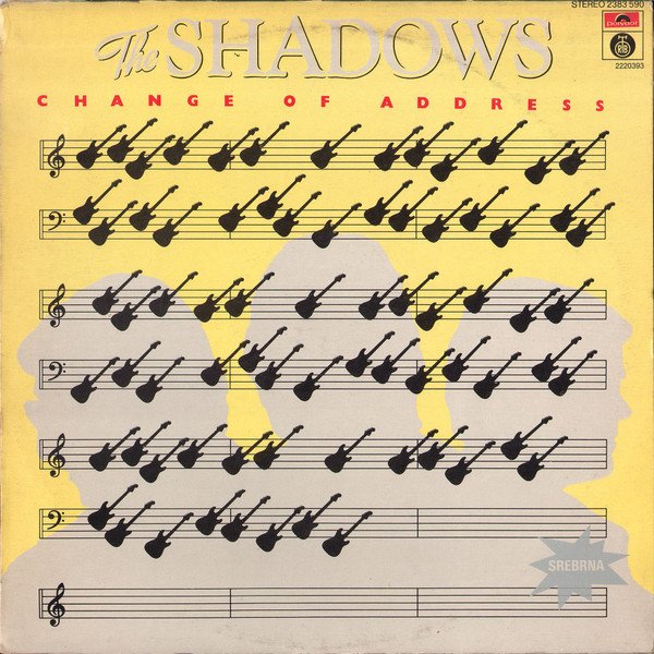 The Shadows - Change Of Address (LP, Album)