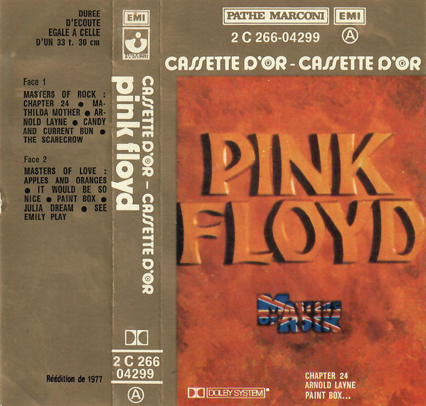 Pink Floyd - Cassette D'Or (Cass, Comp)