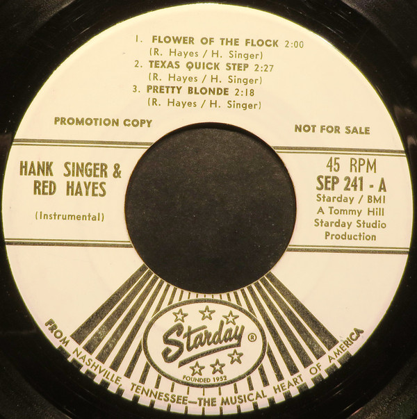 Hank Singer & Red Hayes - Flower of the Flock (7