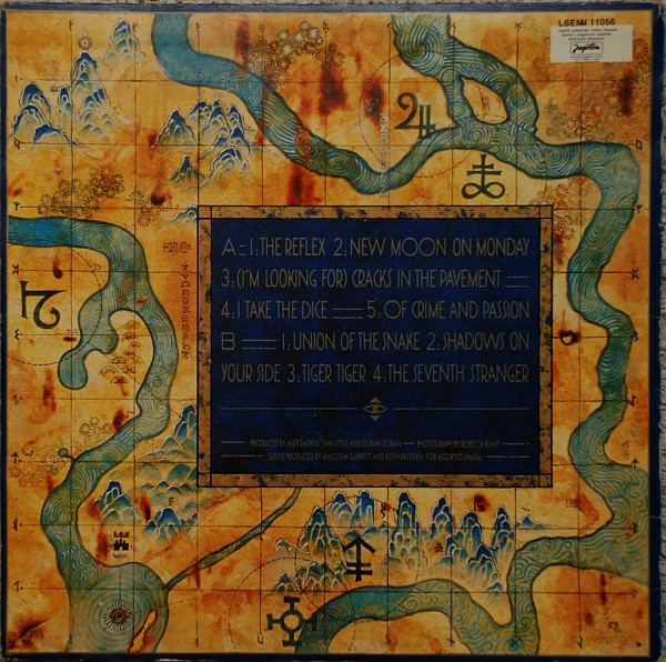 Duran Duran - Seven And The Ragged Tiger (LP, Album)