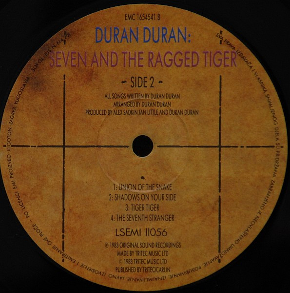 Duran Duran - Seven And The Ragged Tiger (LP, Album)