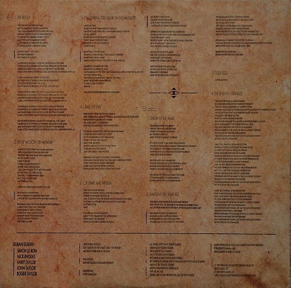Duran Duran - Seven And The Ragged Tiger (LP, Album)