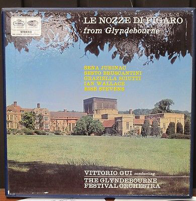 Mozart* - Vittorio Gui, Glyndebourne Festival Orchestra - Le Nozze Di Figaro (4xLP + Box)