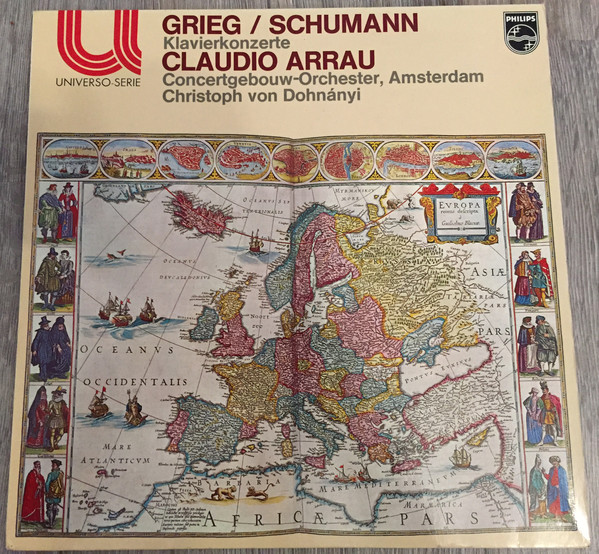 Grieg*  /  Schumann*, Claudio Arrau, Concertgebouw-Orchester* - Klavierkonzerte (LP, Album, RE)