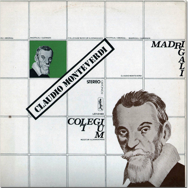 Collegium Musicum Aldovadensis, Claudio Monteverdi - Madrigali (LP)