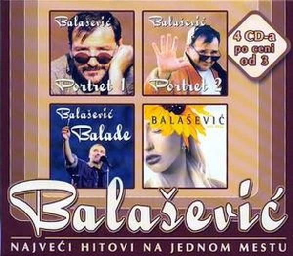 Đorđe Balašević - Najveći Hitovi Na Jednom Mestu (4xCD, Album, Comp)