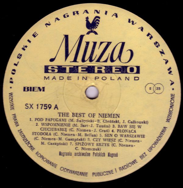 Niemen* - The Best Of Niemen (LP, Comp, Bei)