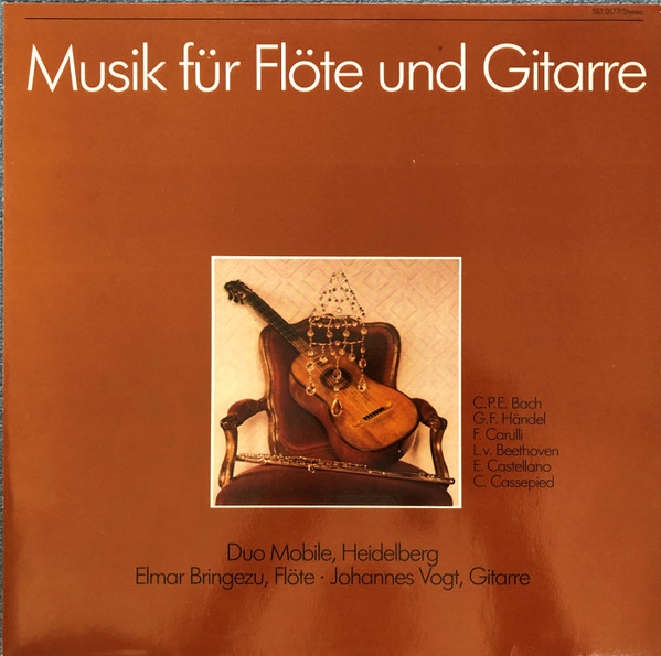 Duo Mobile, Elmar Bringezu, Johannes Vogt - Musik Für Flöte Und Gitarre (LP, Album)