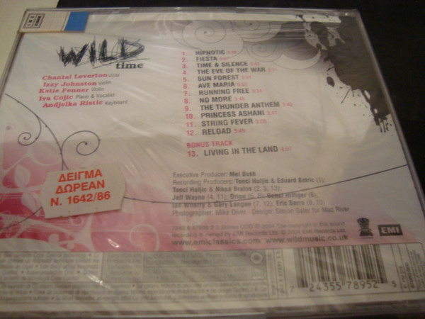 Wild (12) - Time (CD, Album, Copy Prot.)