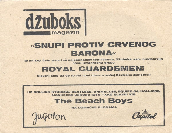 Royal Guardsmen* - Snupi Protiv Crvenog Barona (Snoopy Vs. The Red Baron) (Flexi, 6