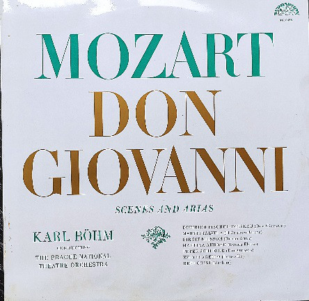 Mozart*, Prague National Theatre Orchestra*, Karl Böhm - Don Giovanni  (LP, Mono)